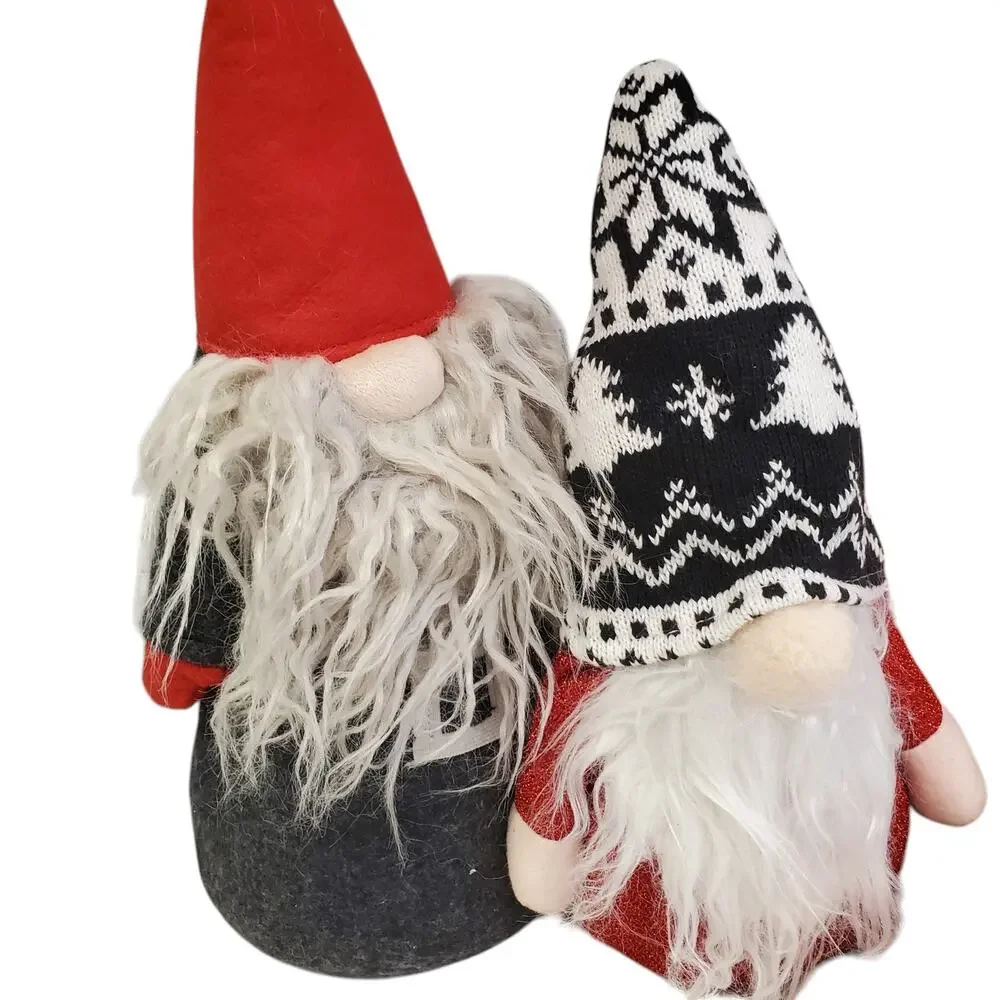 IKEA VINTERFINT Santa Claus Gnome Christmas Plush 4 Pieces Elf Gnome 14